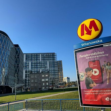 Metro Wilanowska Aparts Warsawa Bagian luar foto