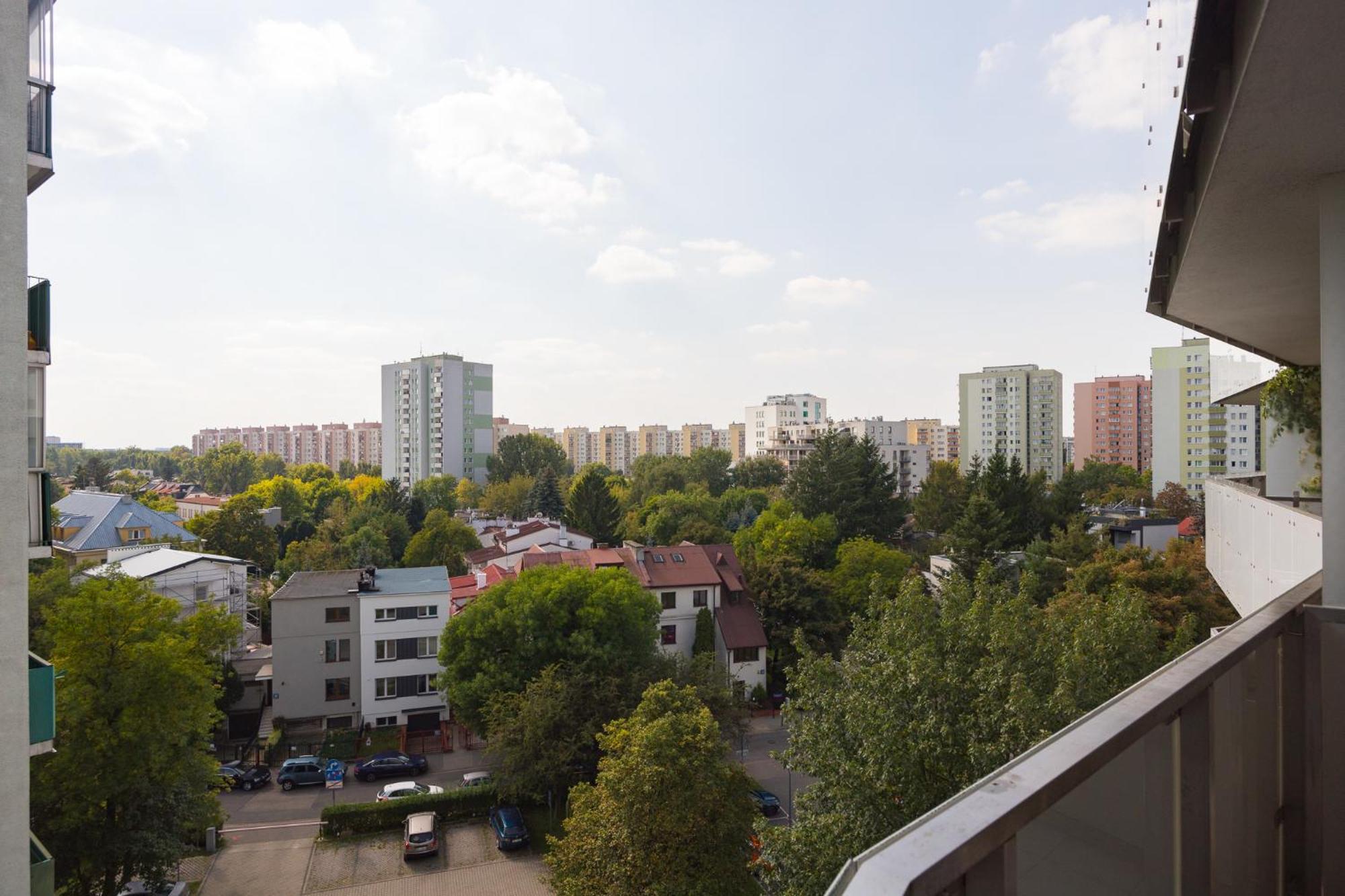 Metro Wilanowska Aparts Warsawa Bagian luar foto