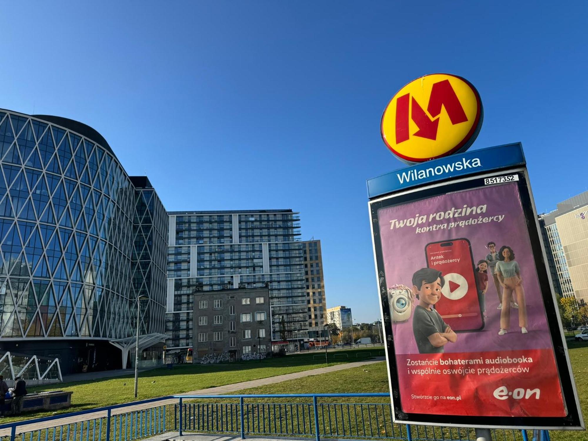 Metro Wilanowska Aparts Warsawa Bagian luar foto